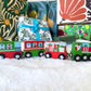 Magnetic Christmas Train Mighty Minis - Set of 4
