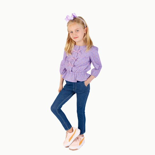 Jeggings in Dark Denim