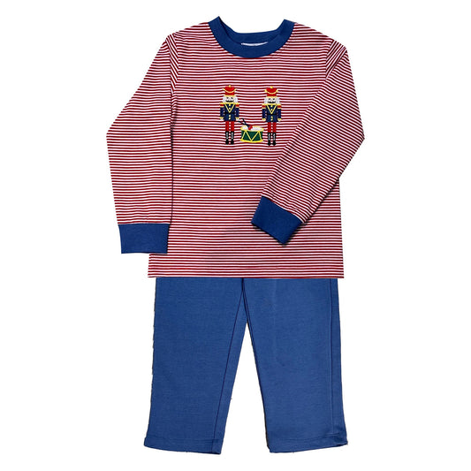 Boy's Nutcracker Pants Set