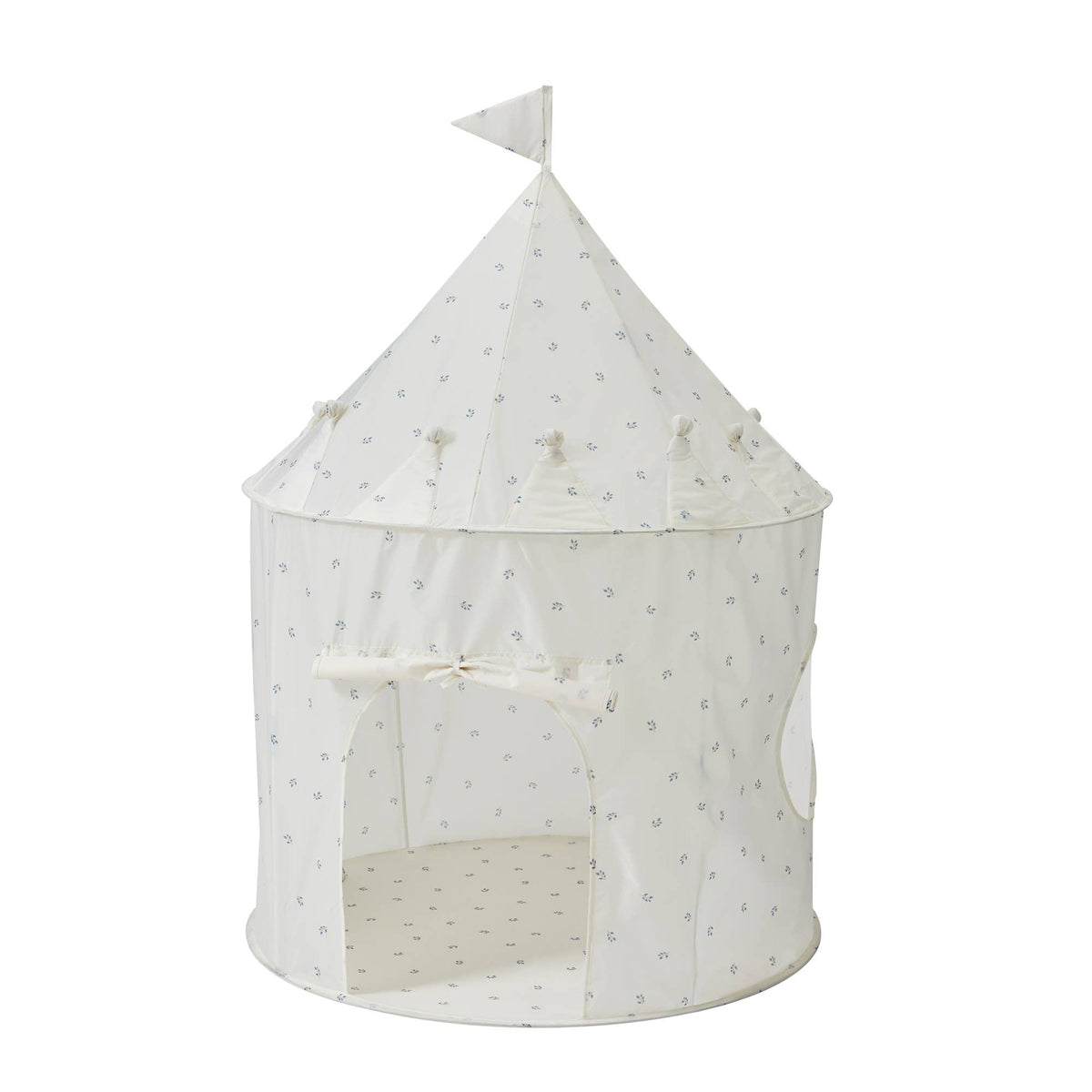Kids Play Tent Castle with Recycled Fabric - Prints