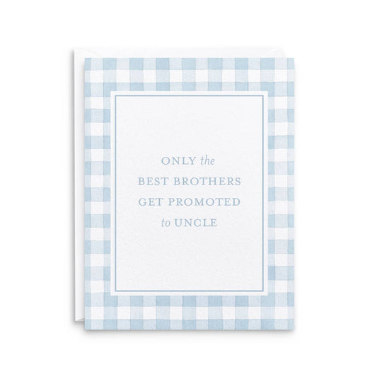 Promoted to Uncle Greeting Card