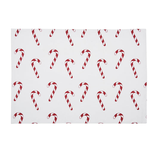 Christmas Candy Cane Wishes Placemat