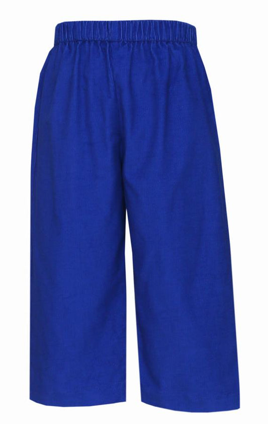 Boy Royal Blue Cord Pants