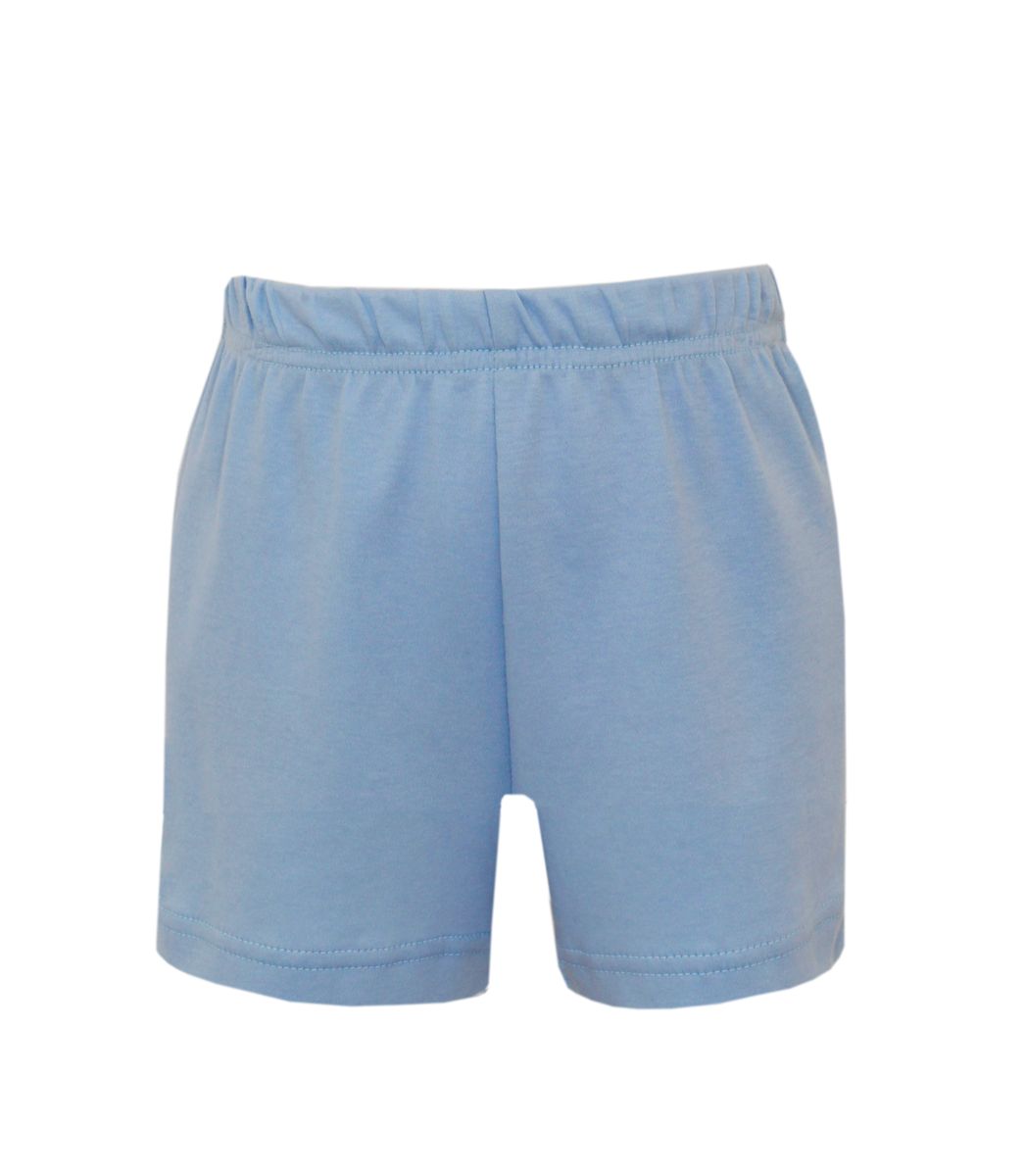 Boy's Light Blue Knit Shorts