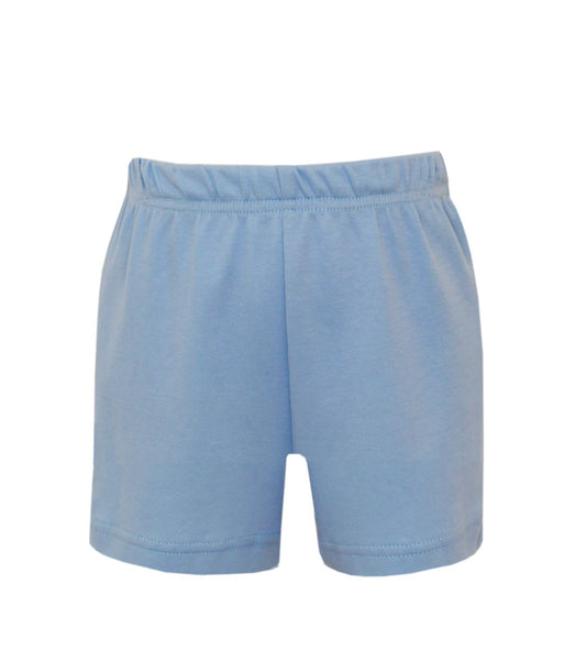 Boy's Light Blue Knit Shorts