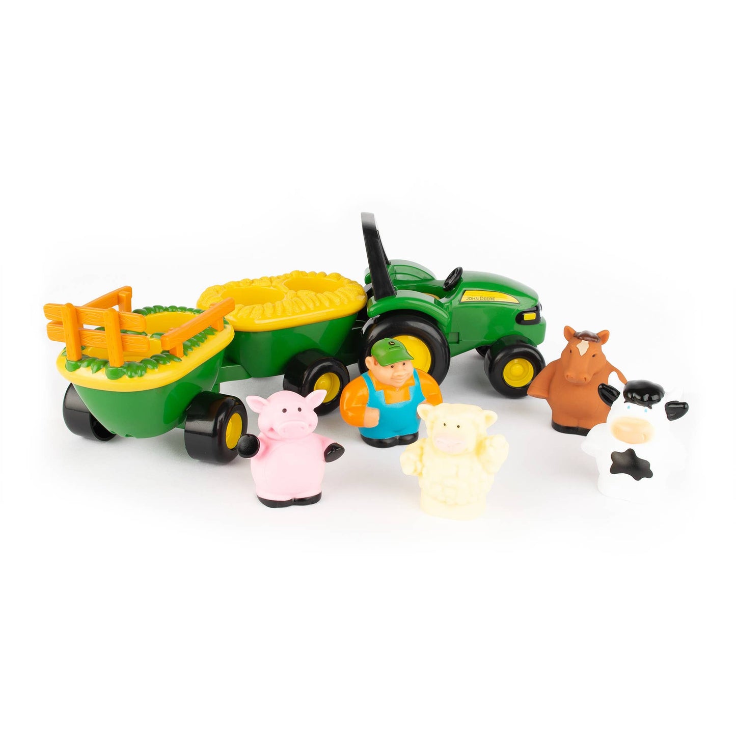 John Deere Animal Sounds Hayride Musical Tractor Toy