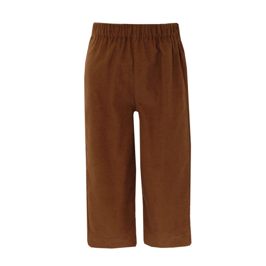 Boy's Camel Brown Corduroy Pants