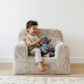 Snuggle Up Chair, Buff