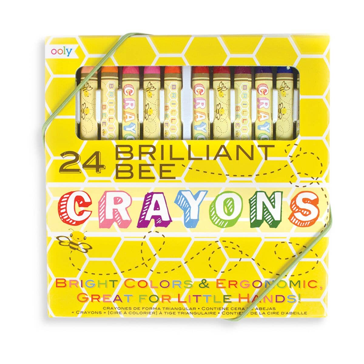 Brilliant Bee Crayons, Set of 24