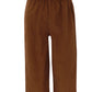 Brown pants on a white background