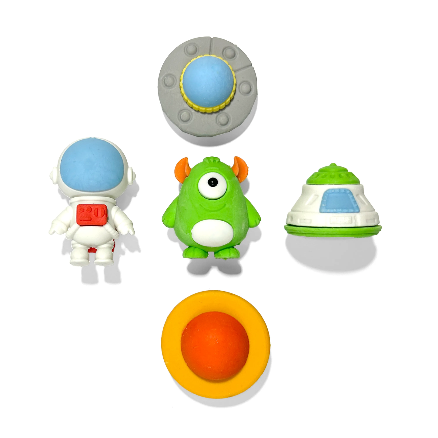 Outta This World-Scented Puzzle Eraser, Set of 5