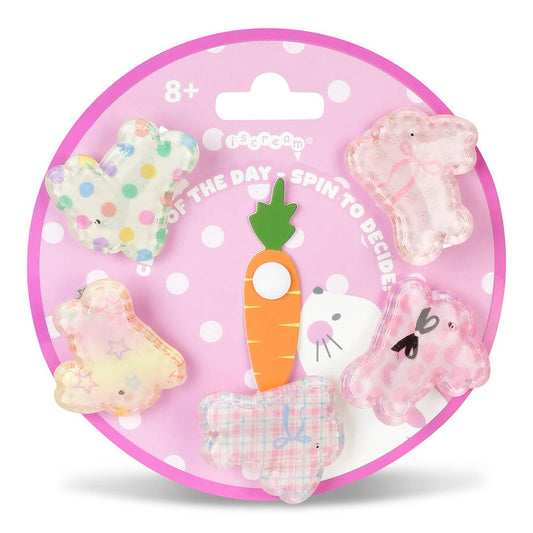 Bunny Hair Clips Set of 5