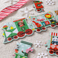 Christmas Train Shaped Floor Puzzle