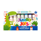 Jumbo Jots Dual Tip Dinosaur Stamp Markers - Set of 8