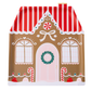 Sweet Gingerbread House Plates