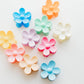 Flower Claw Clip Set of 10