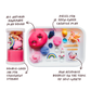 Children's Unicorns Sensory Play Dough Kit: Play Dough