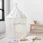 Kids Play Tent Castle with Recycled Fabric - Prints