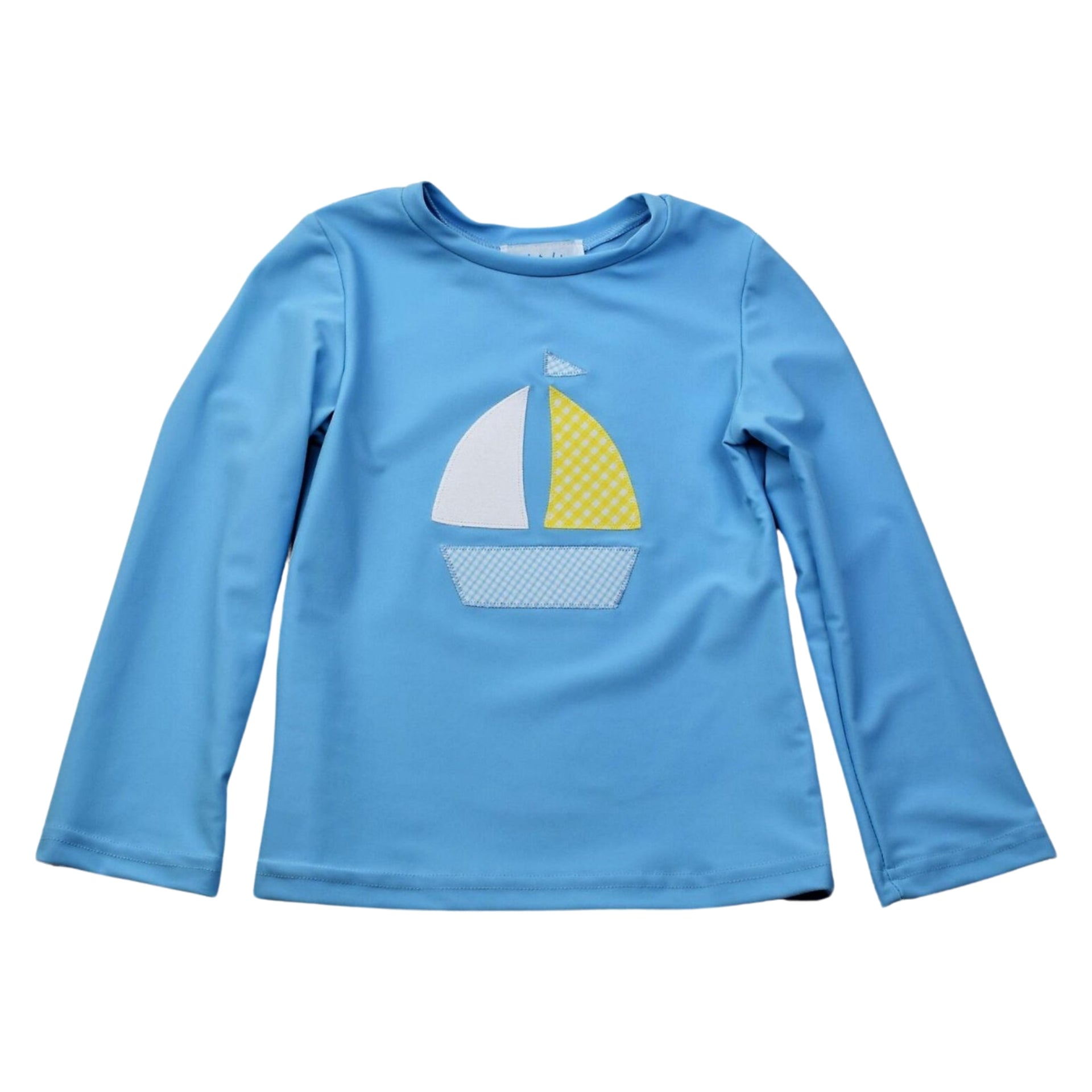 Sailboat Aqua Rash Guard 2024 Baby Braithwaite