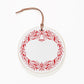 Ornament, Red Toile