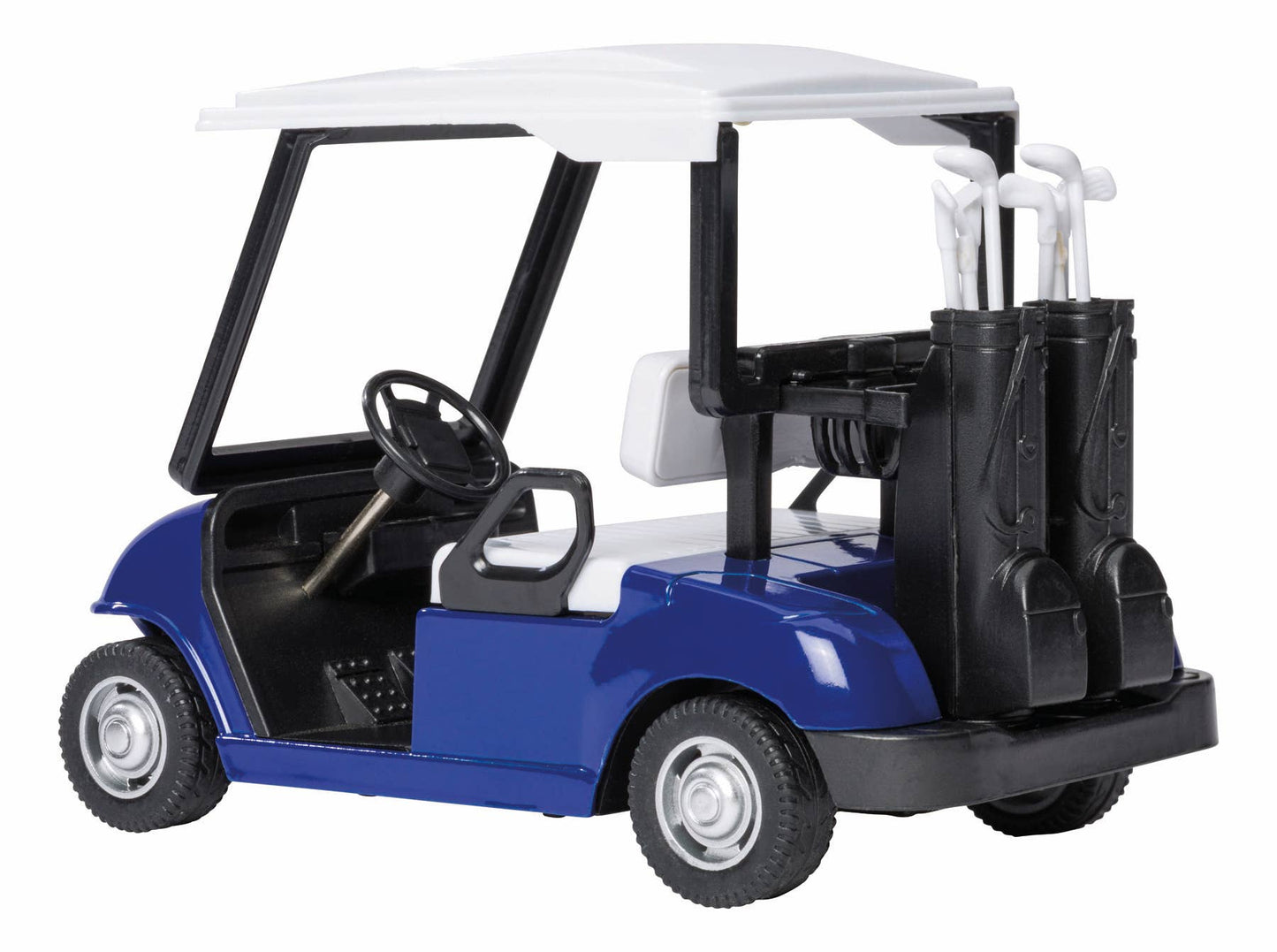 Rollin' Pull-Back Golf Cart-Toy Car, Die Cast (colors vary)