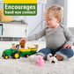 John Deere Animal Sounds Hayride Musical Tractor Toy