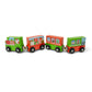 Magnetic Christmas Train Mighty Minis - Set of 4