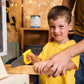 Yellow Toolbox Stanley Jr. 19-Piece Pretend Play Tool Set
