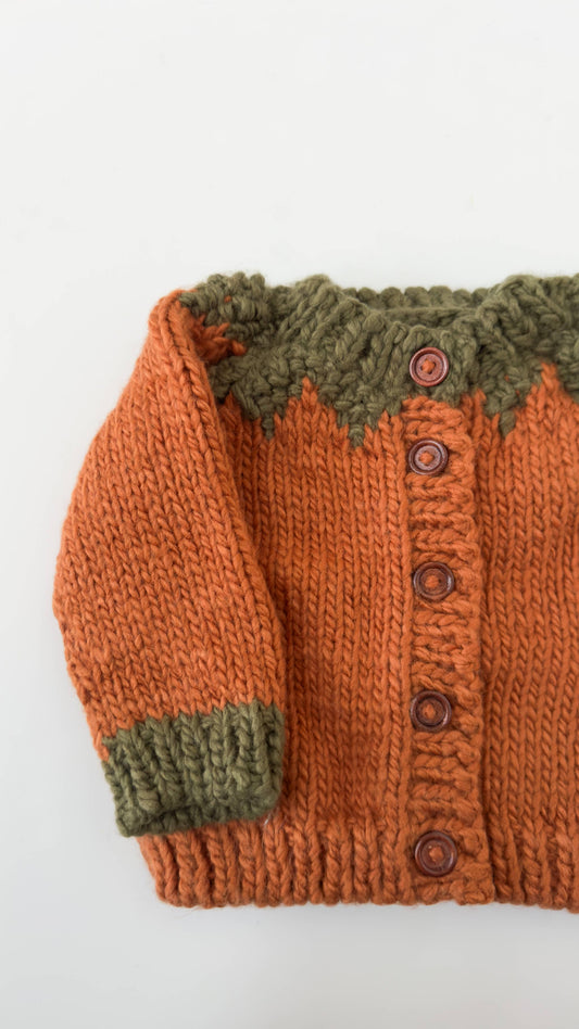 Pumpkin Cardigan