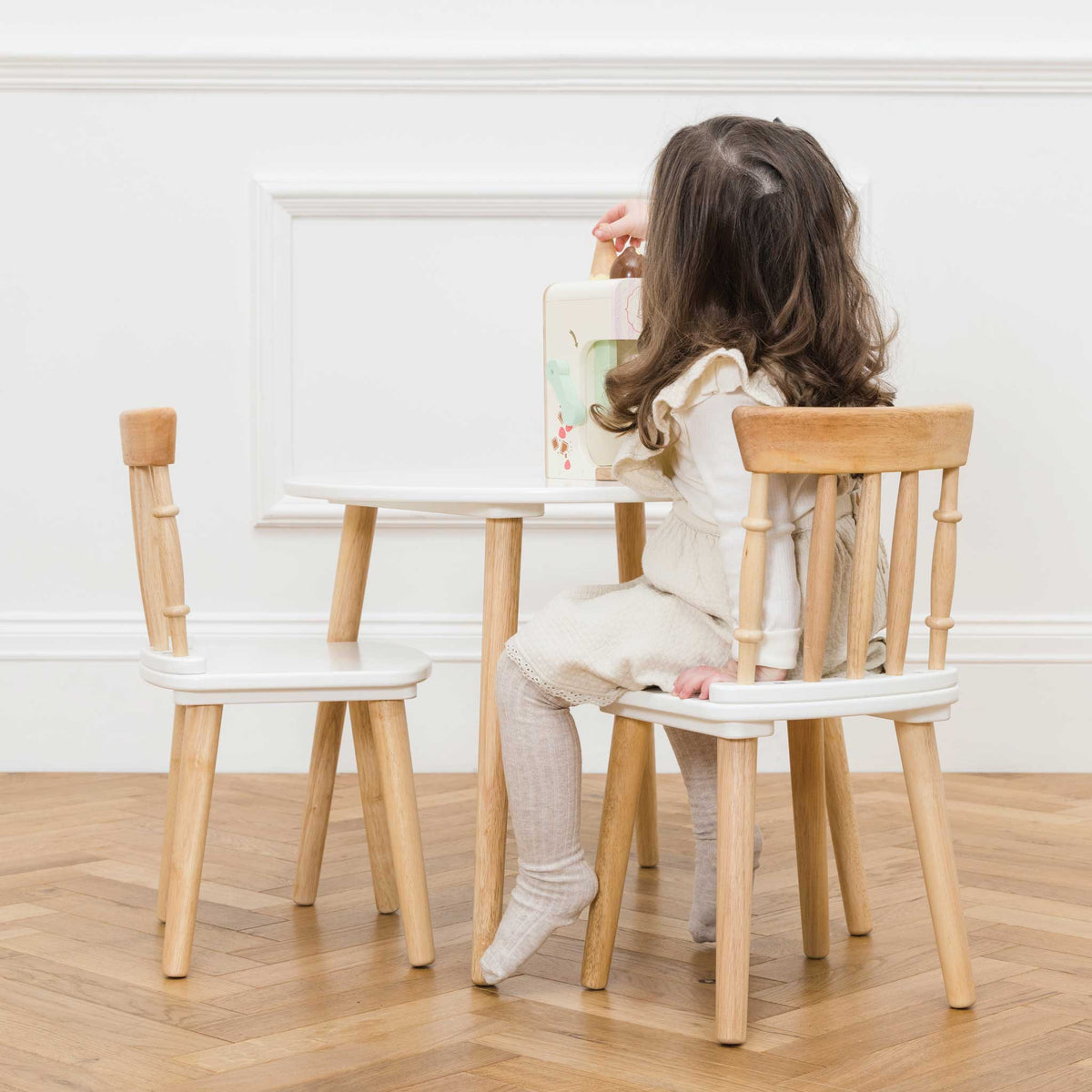 Children's Wooden Table & Chairs