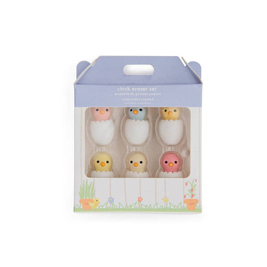 Chicks Eraser Set