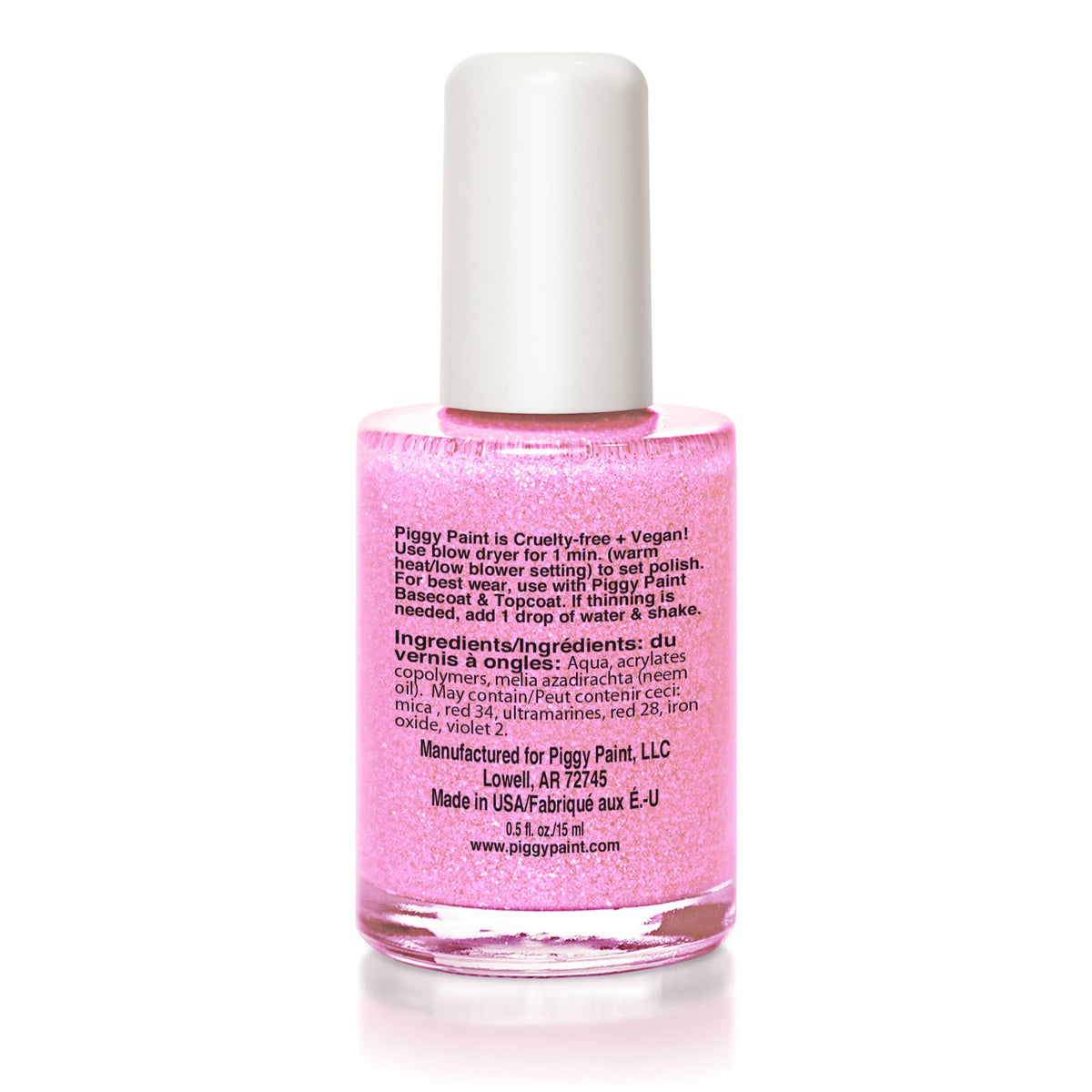 Tickled Pink Non-Toxic Kids Nail Polish