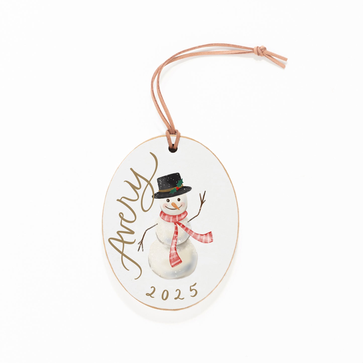 Ornament, Snowman with Tophat
