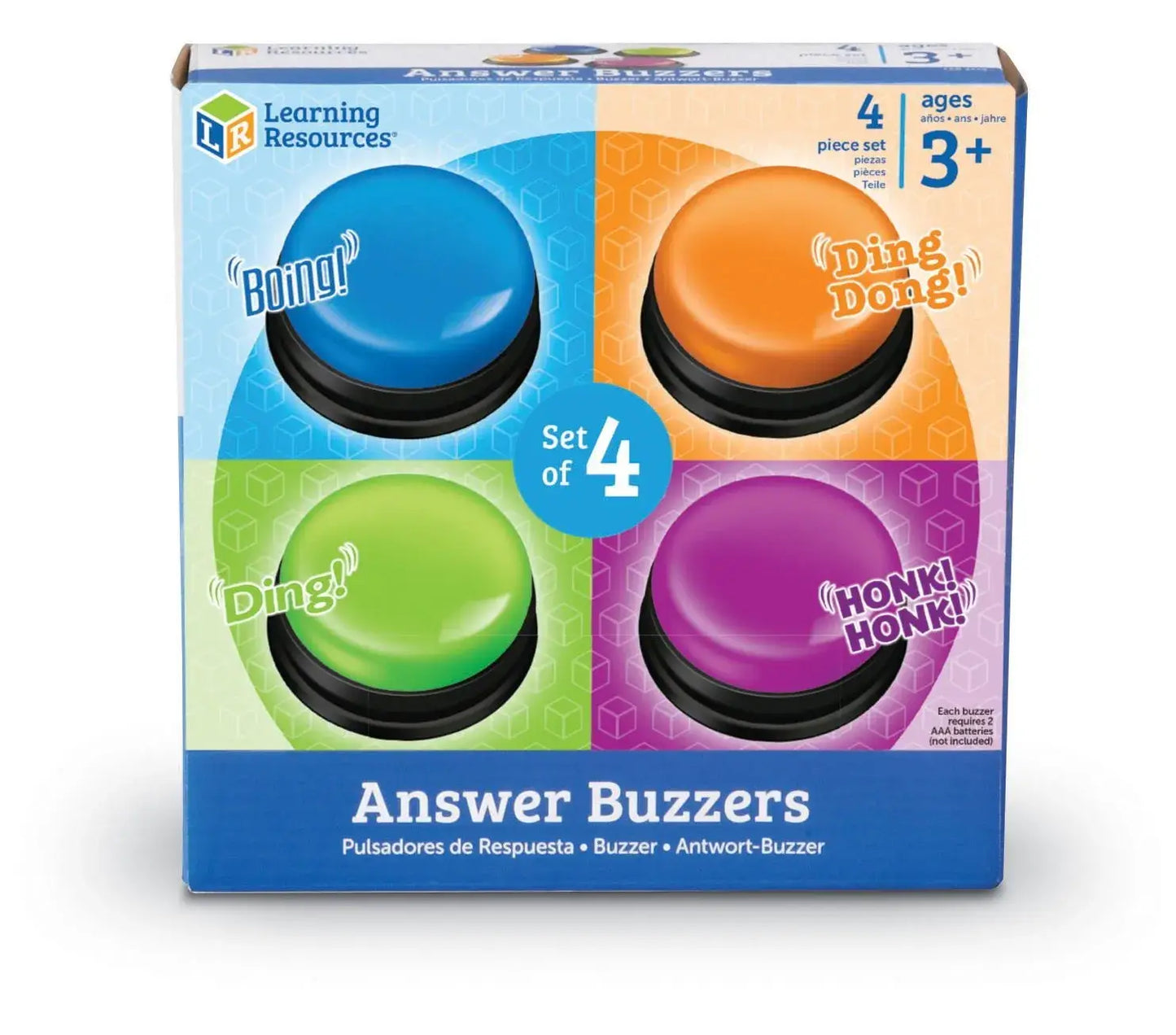 Answer Buzzers, Set of 4