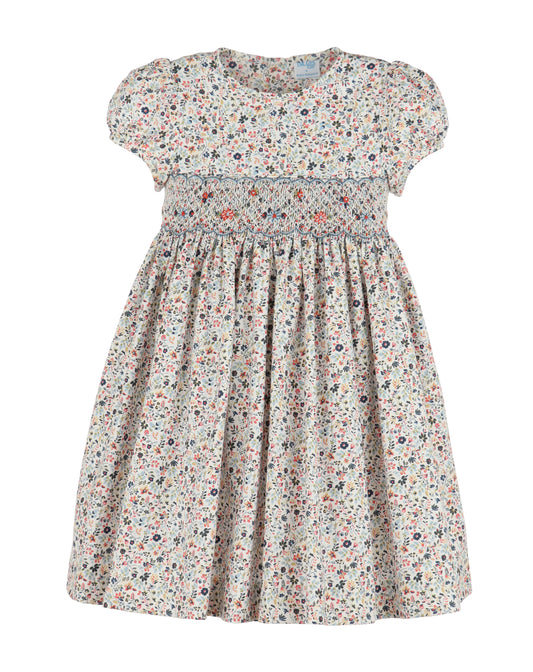 Majestic Floral Smocked Dress