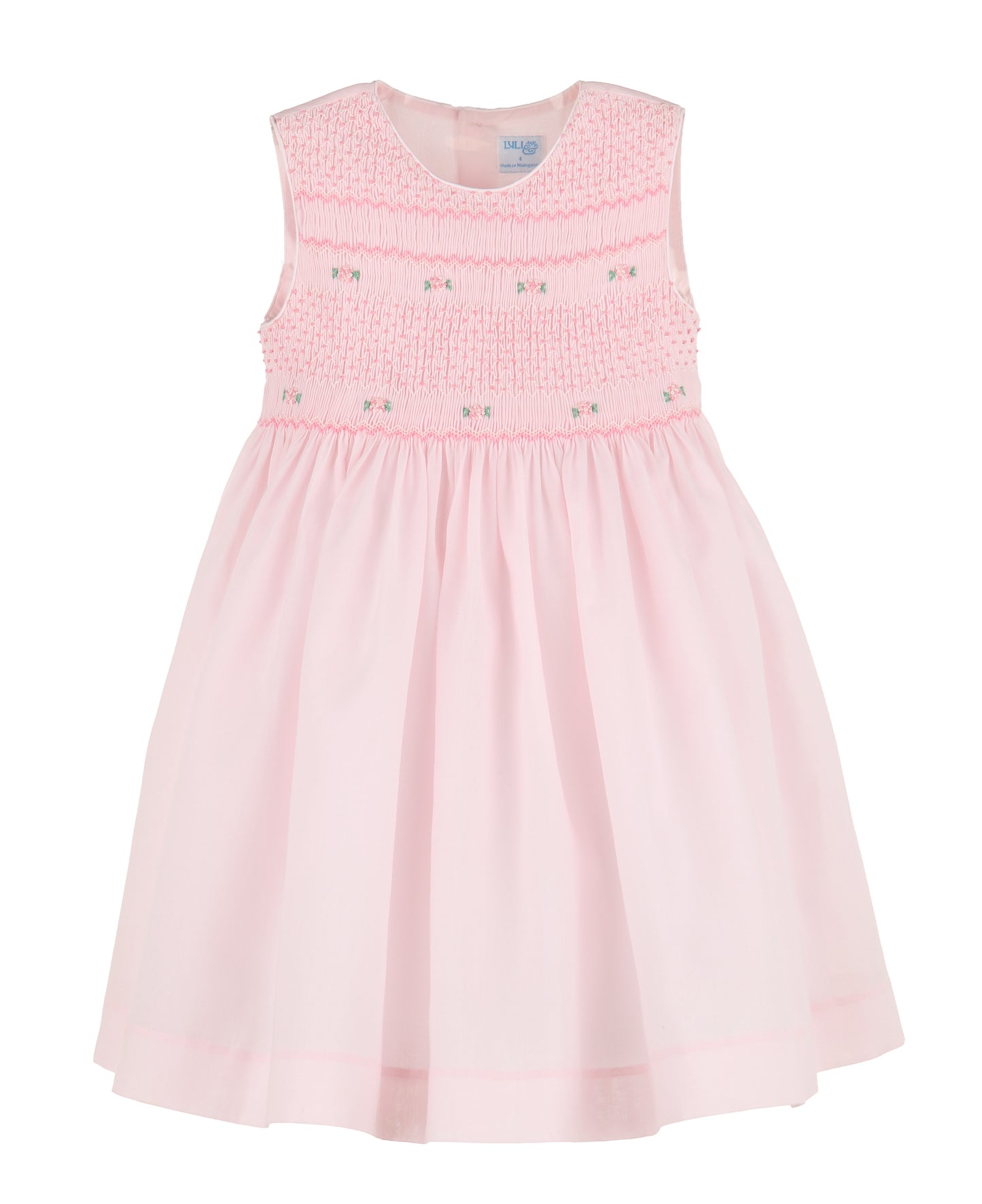 Enchanting Full Smock Pink Dress