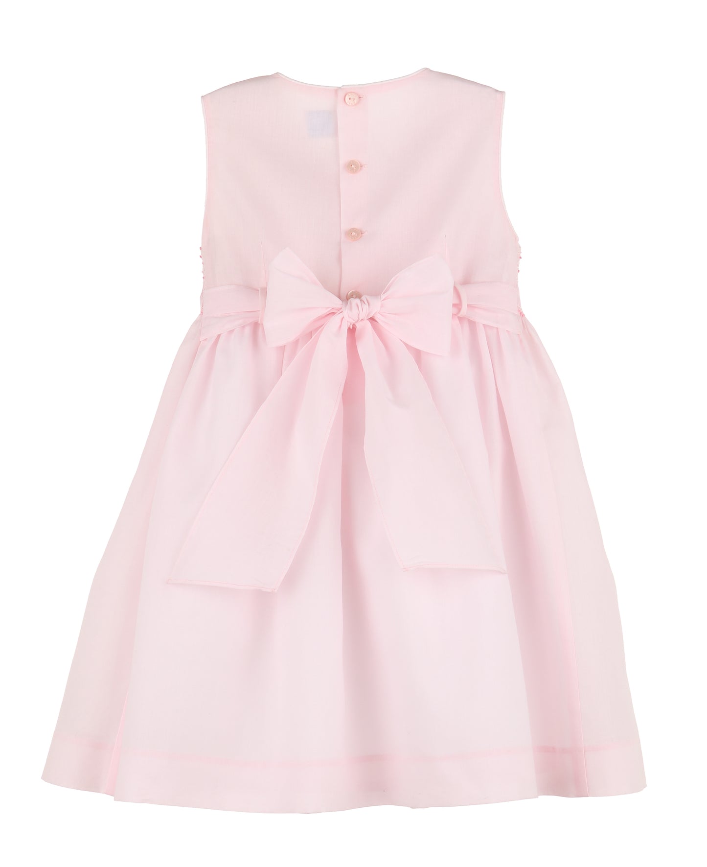 Enchanting Full Smock Pink Dress