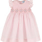 Classical Diamond Smock Angel Wing Pink Dress