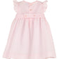 Classical Diamond Smock Angel Wing Pink Dress