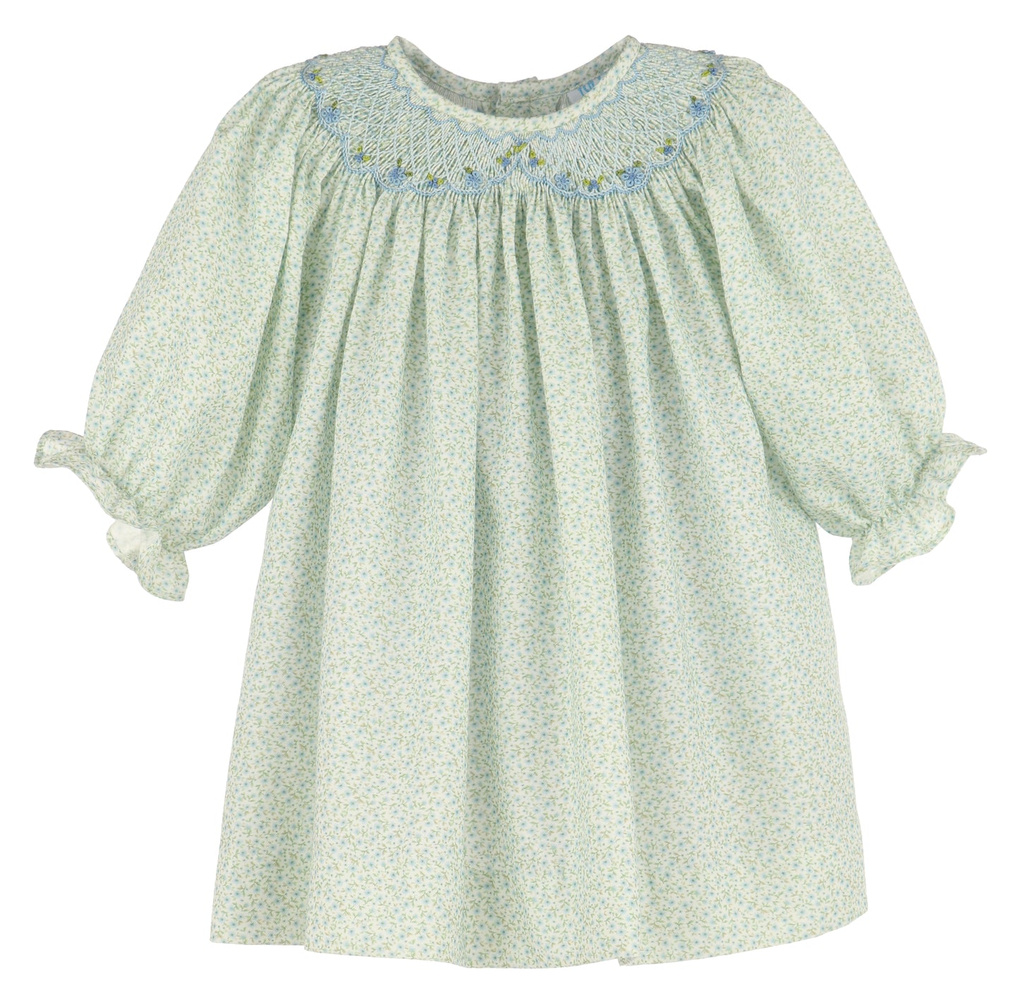 Harvest Floral Smock Bishop Dress