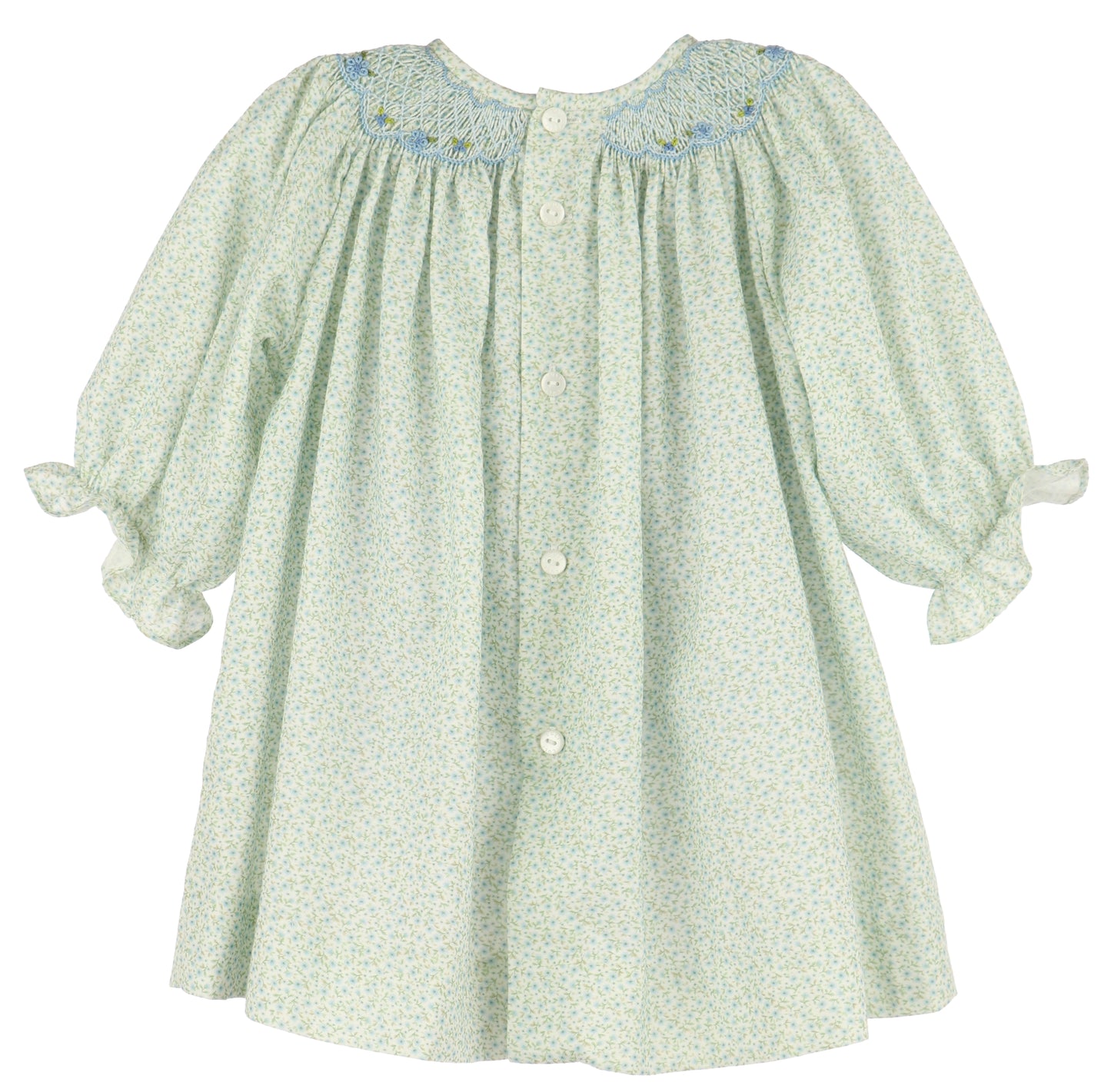 Harvest Floral Smock Bishop Dress