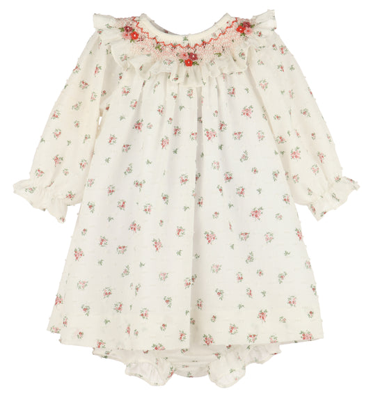 Plumetti Floral Smock Dress