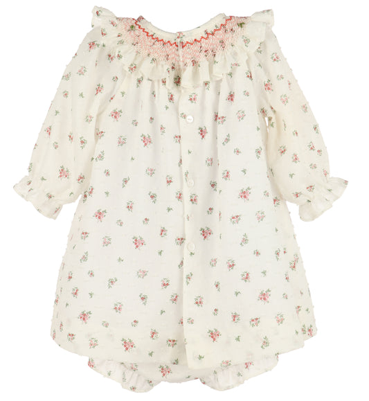 Plumetti Floral Smock Dress