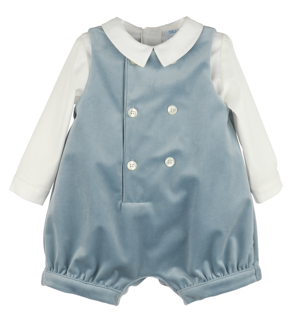 Deluxe Velvet Boy Romper – Baby Braithwaite