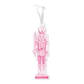 Grandmillennial Pink & White Nutcracker Watercolor Ornament