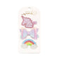 Unicorn Rainbow Hair Clip Set