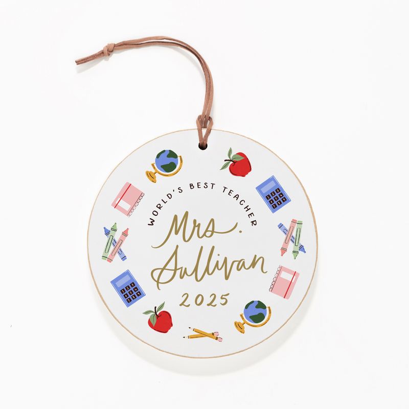 Ornament, Best Teacher