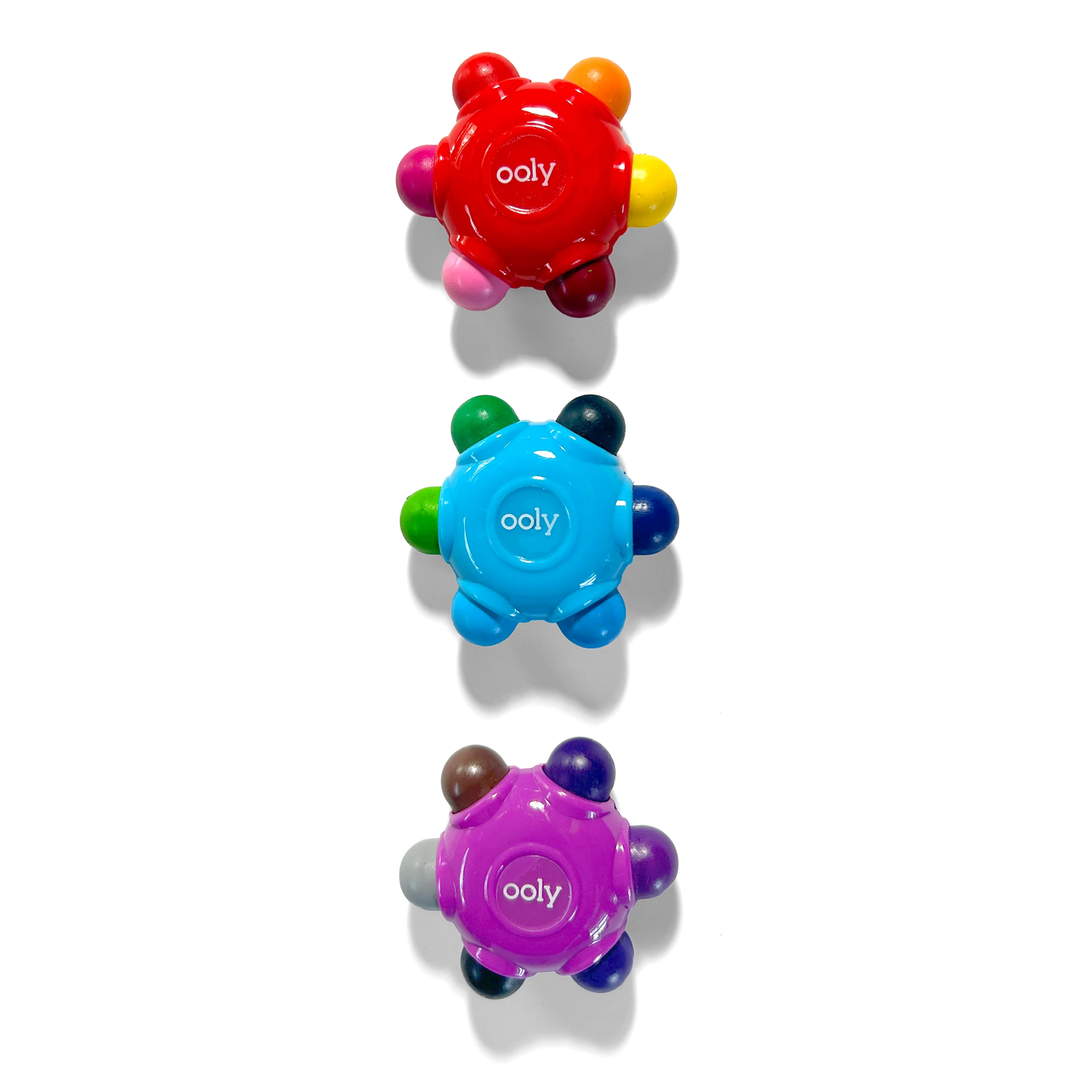 Color Burst Easy Grip Crayons, Set of 3