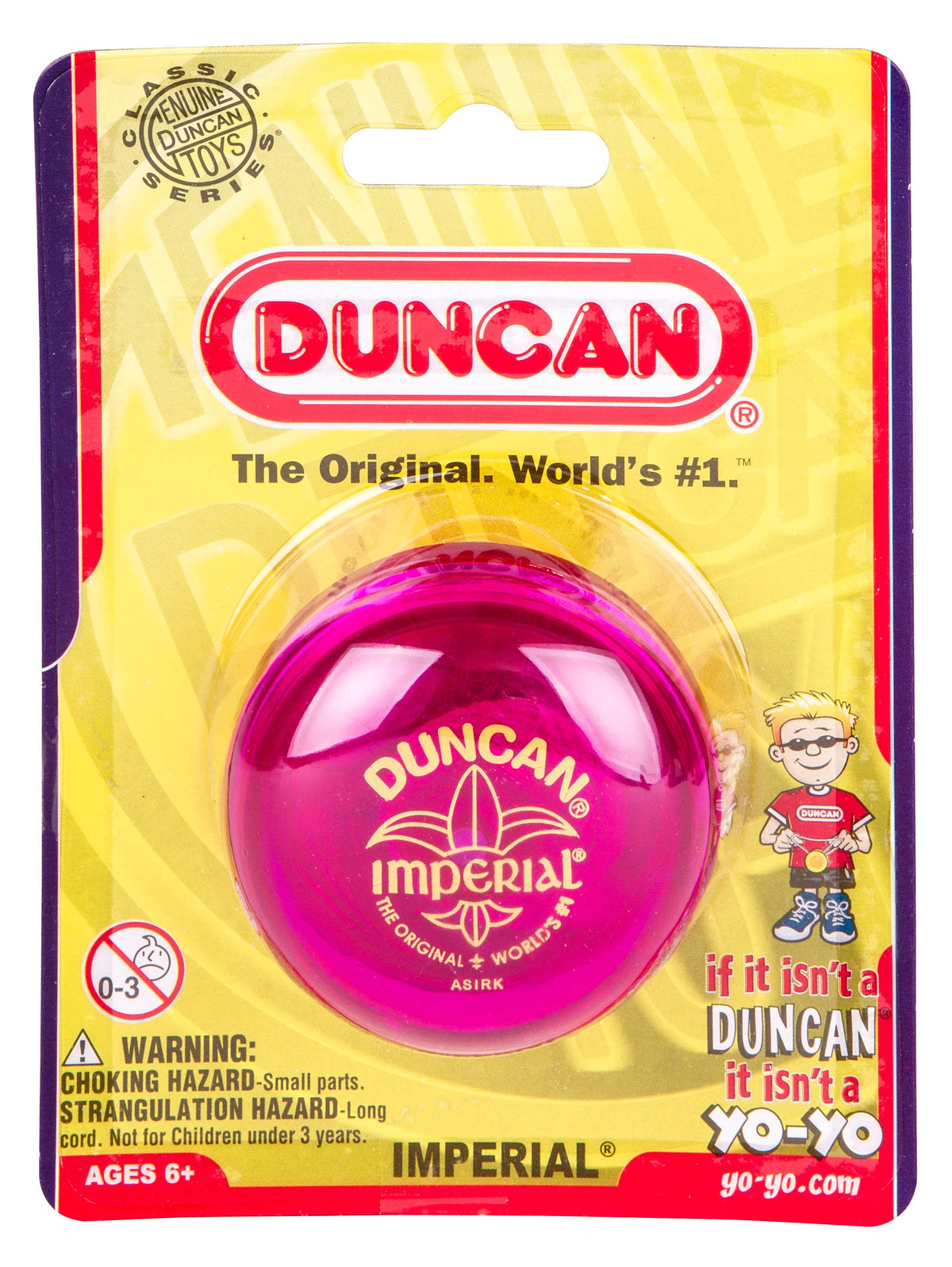 Duncan Classic Yo-Yo (colors vary)
