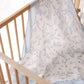 Muslin Swaddle, Blue Toile De Jouy